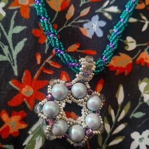 Seed beads necklace
